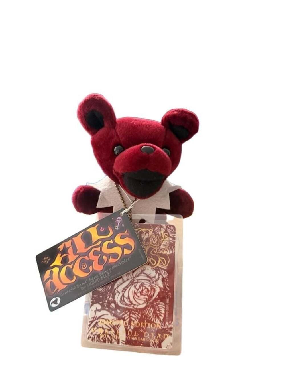 Liquid Blue Grateful Dead Bean Bear All Access Limited Edition Plush